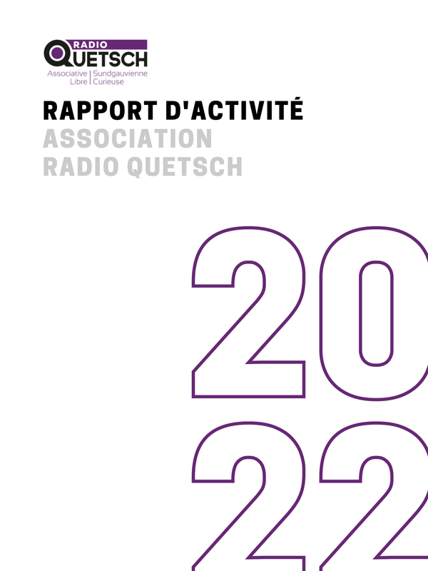 Rapport d'activité 2022